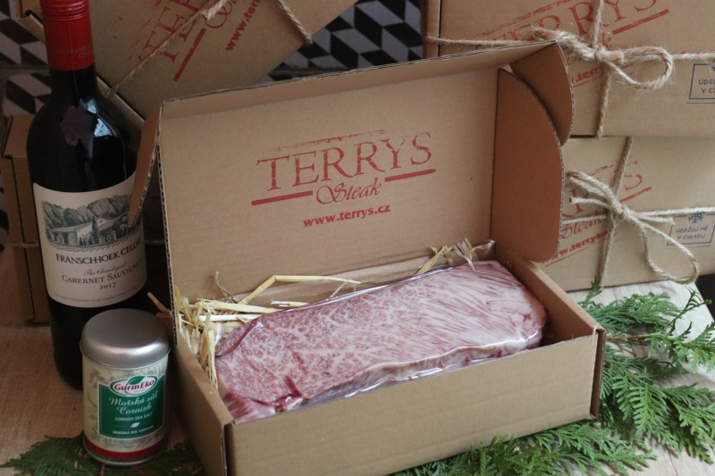 Dárkový steakový set - krabička malá