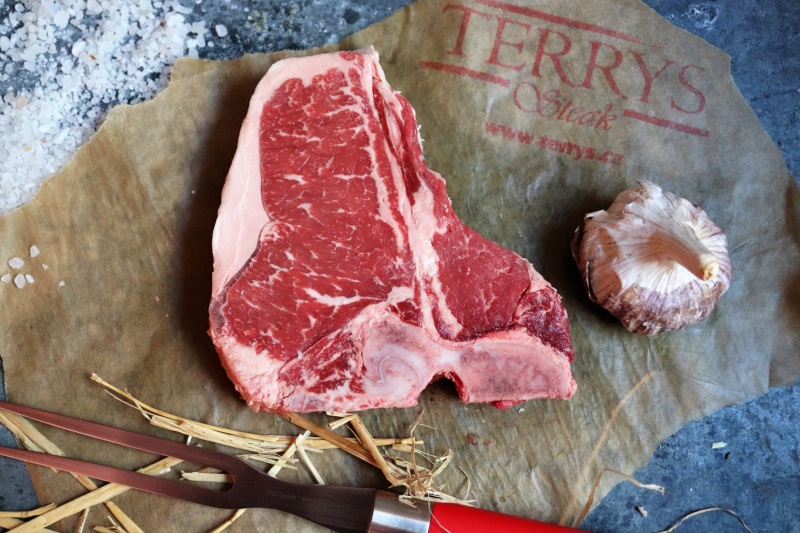 US hovězí T-bone steak