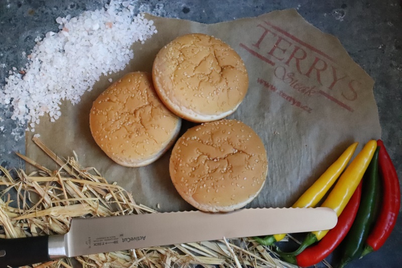 Bulka malá, balená se sezamem 6x 50g