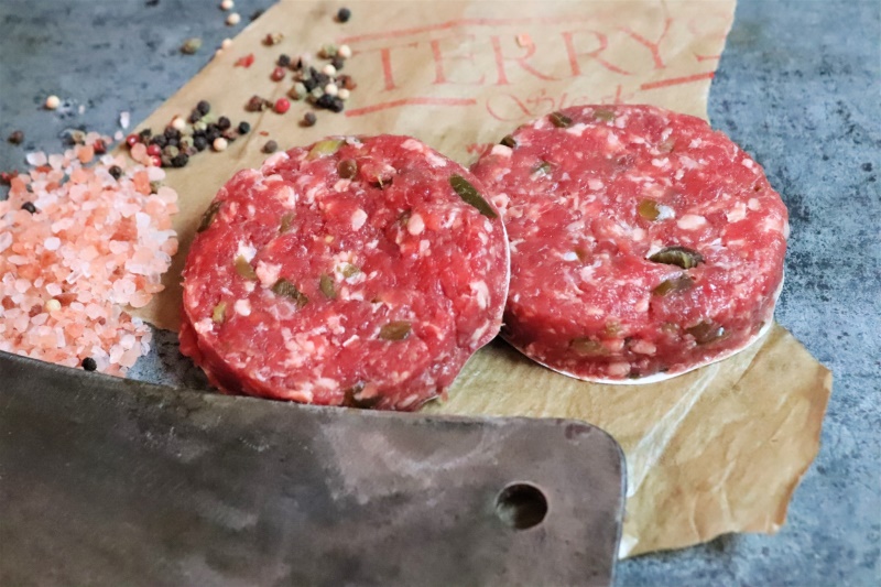 Hovězí burger Jalapeños