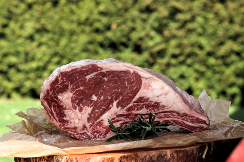 US hovězí Prime rib (rib eye s krátkou kostí)